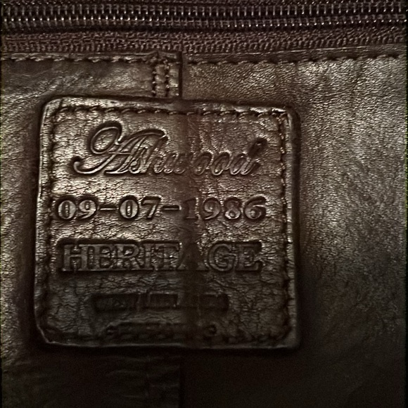 Dark brown very nice genuine leather bag - Picture 2 of 7